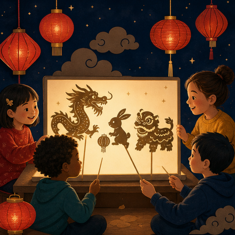 Lunar New Year Shadow Puppet Celebration Pack